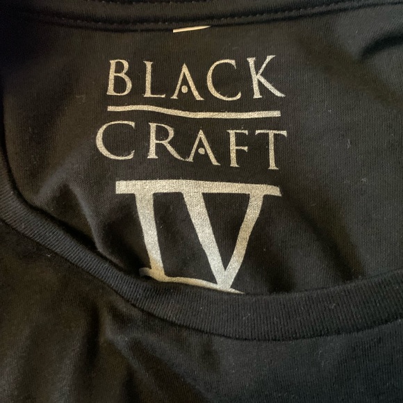 BlackCraft size medium gothic graphic shirt - reaper casket design - Picture 5 of 5